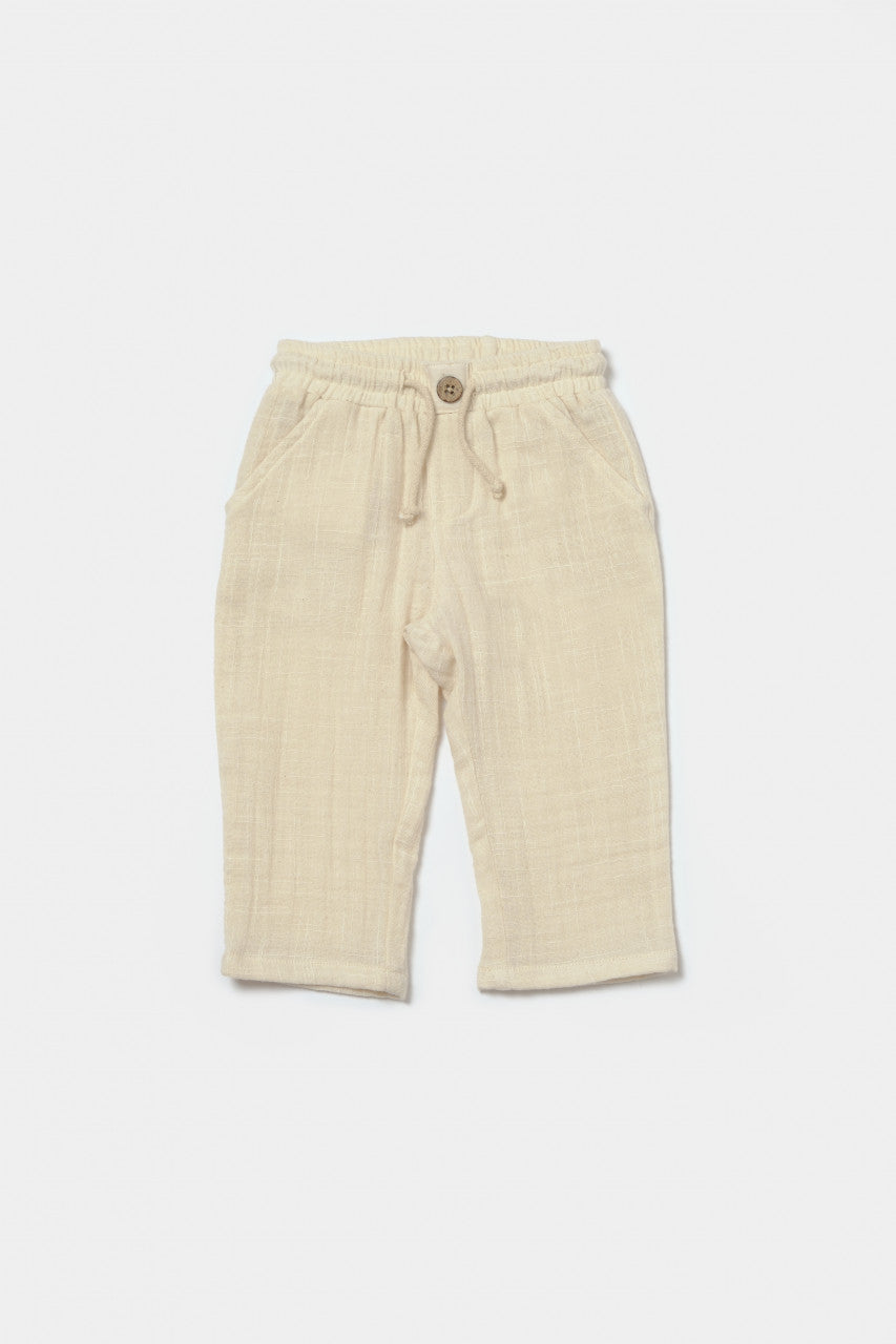 Set bluza cu gluga si pantaloni, Winter muselin, 100% bumbac - , BabyCosy